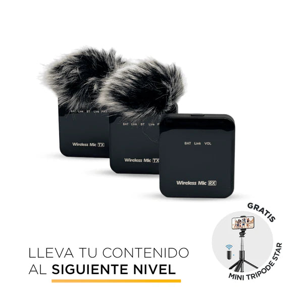MICRÓFONOS INALÁMBRICOS ULTRAPRO🎙️ ✨