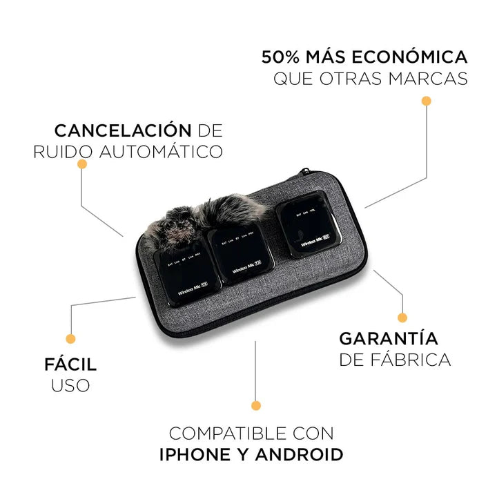 MICRÓFONOS INALÁMBRICOS ULTRAPRO🎙️ ✨